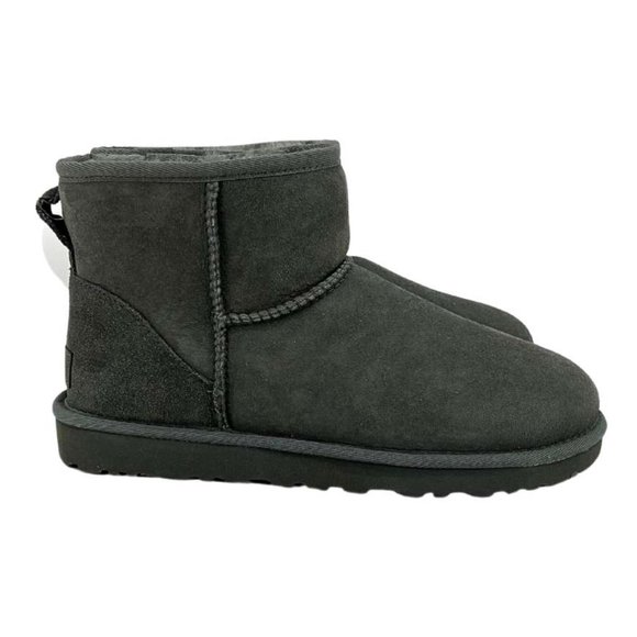UGG | Women's Classic Mini II Boots | Grey | Size 9 - Picture 1 of 6